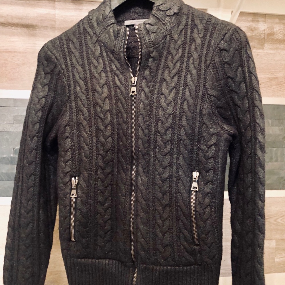 John Varvatos Collection zip jacket